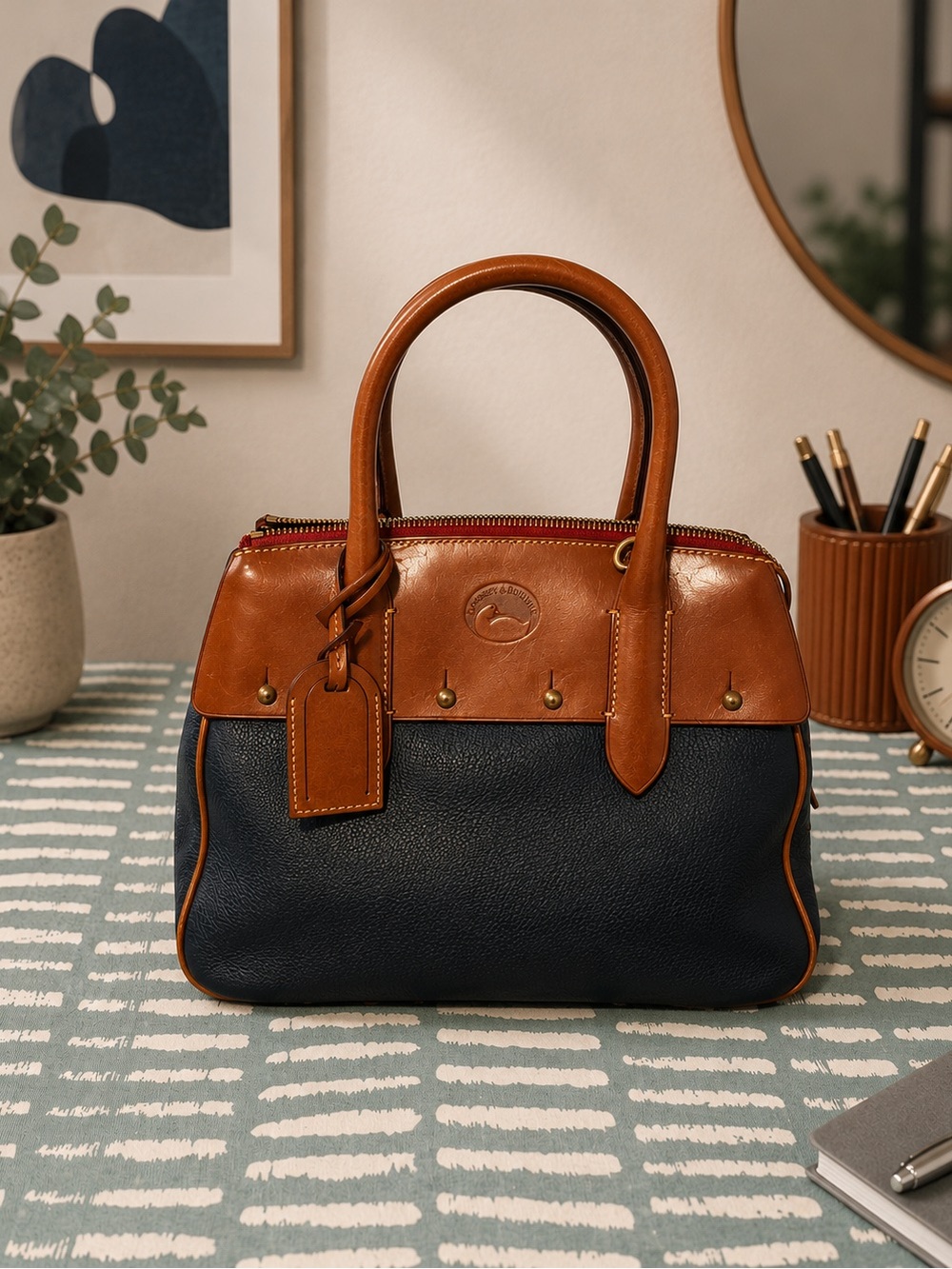 Authentic Pre-owned Dooney & Bourke Leather Satchel